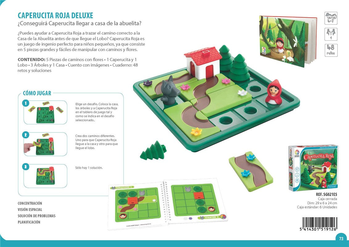 Caperucita Roja Deluxe - Smart games