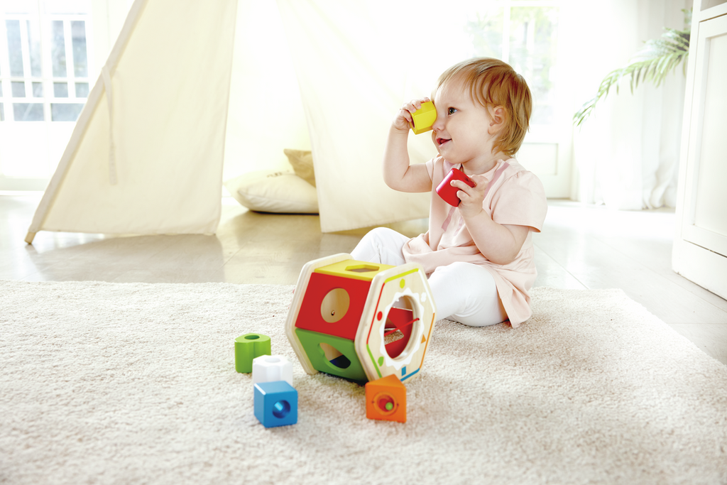 Clasificador de formas Wooden Wonder
