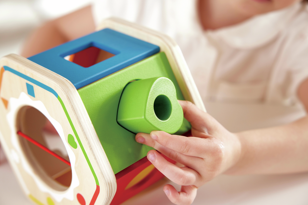 Clasificador de formas Wooden Wonder