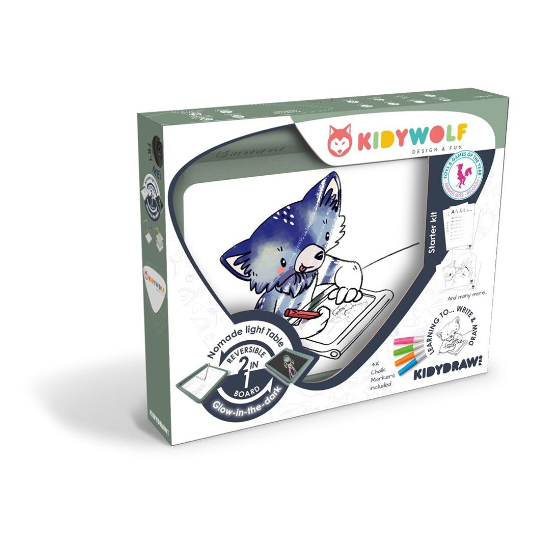 KIDYDRAW-PRO Tablet luminosa color verde
