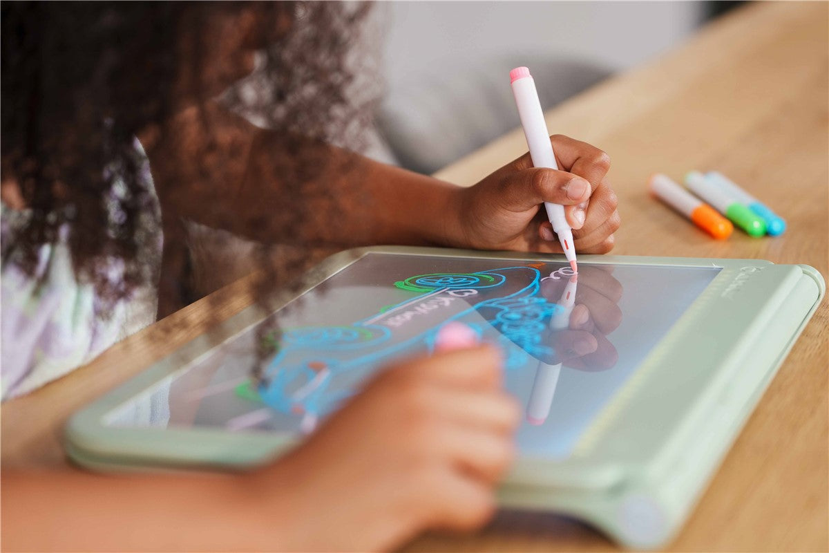 KIDYDRAW-PRO Tablet luminosa color verde