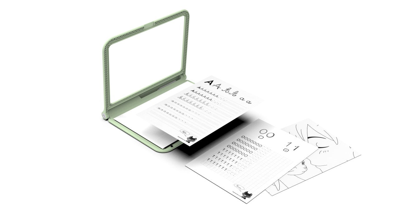 KIDYDRAW-PRO Tablet luminosa color verde