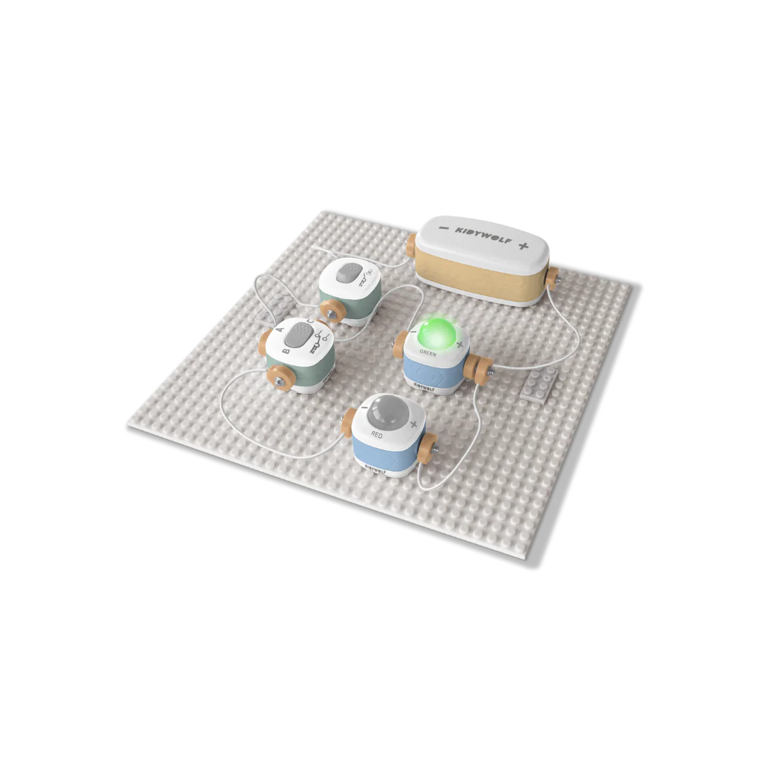 KIDYELEC Starter - Mi Primer Kit Eléctrico (11 piezas)