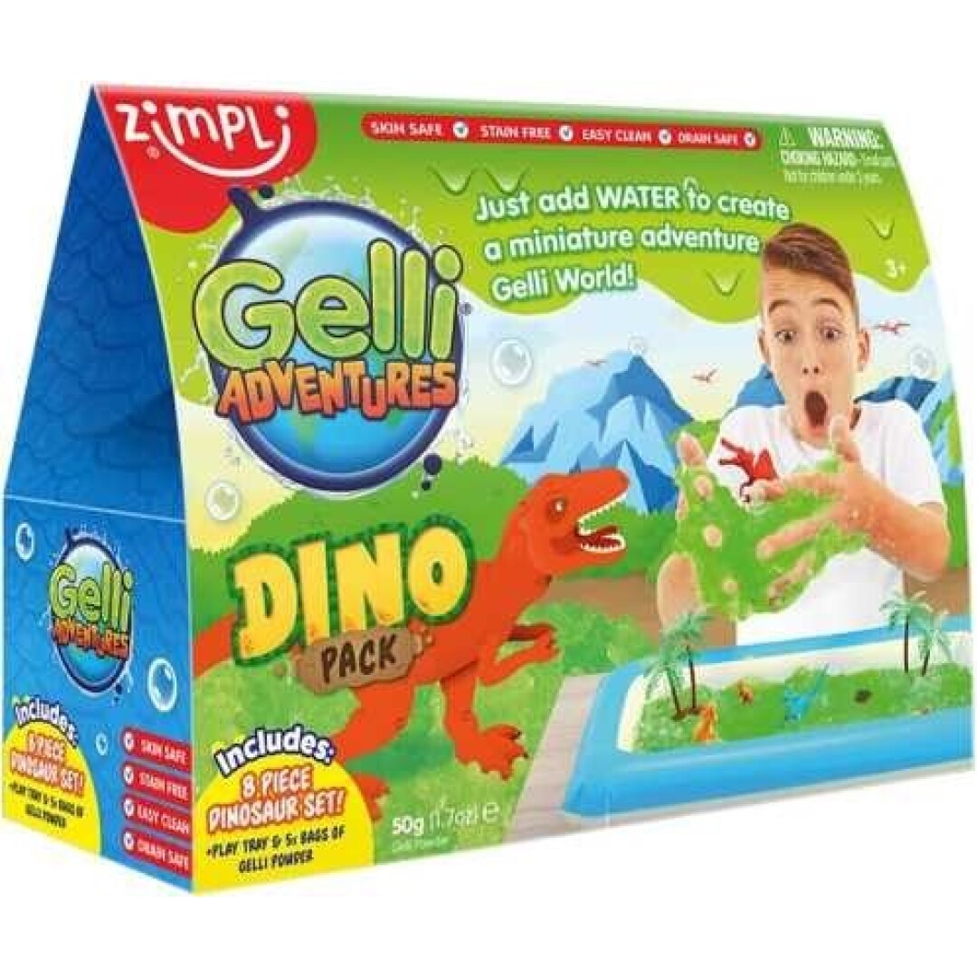 Pack mundo gelatinoso -Dinos- Zimpli Kids