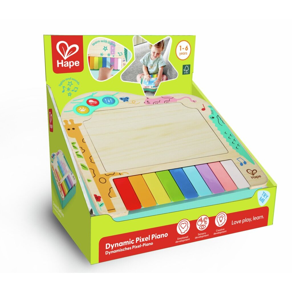 Piano Pixel Interactivo Hape