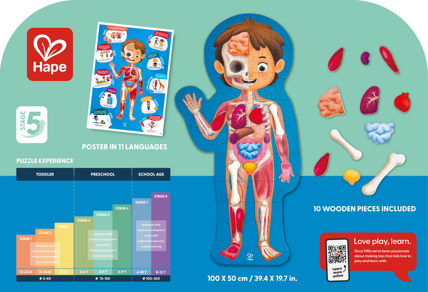 Puzle Cuerpo Humano