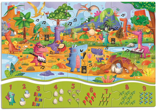 Puzzle 123 - Los Dinosaurios