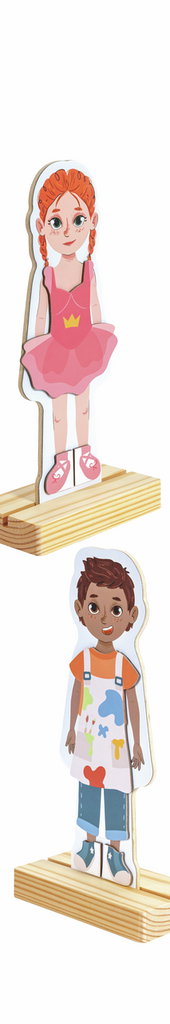 Rompecabezas magnético para vestir