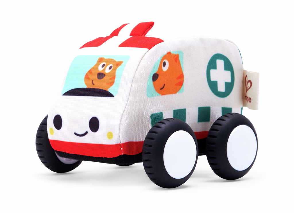 Set de Coches retráctiles de Peluche