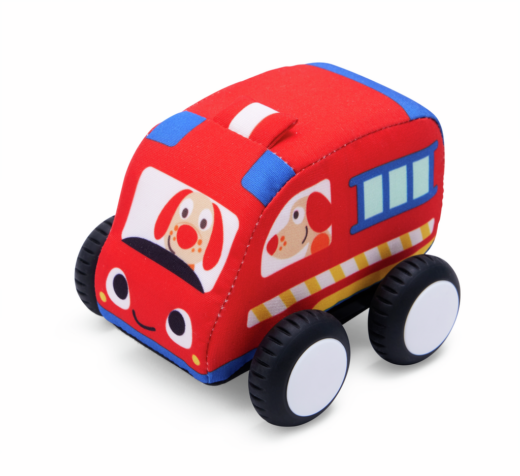 Set de Coches retráctiles de Peluche