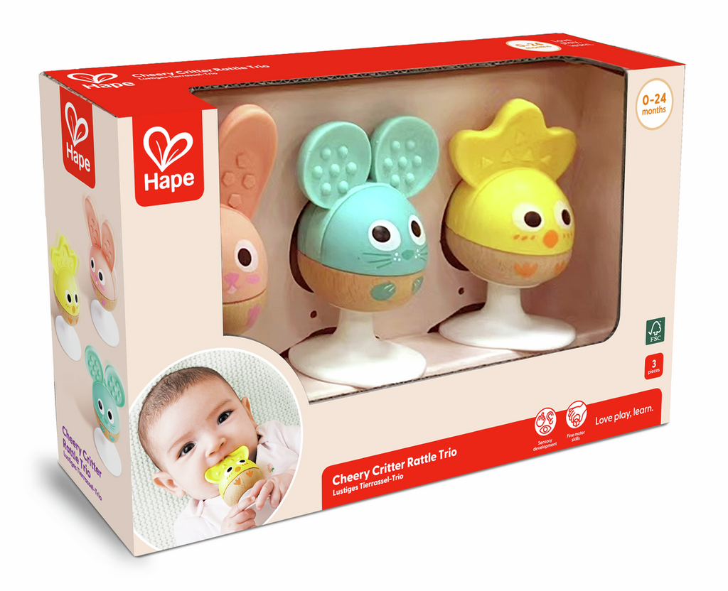 Set sonajero y mordedor Hape