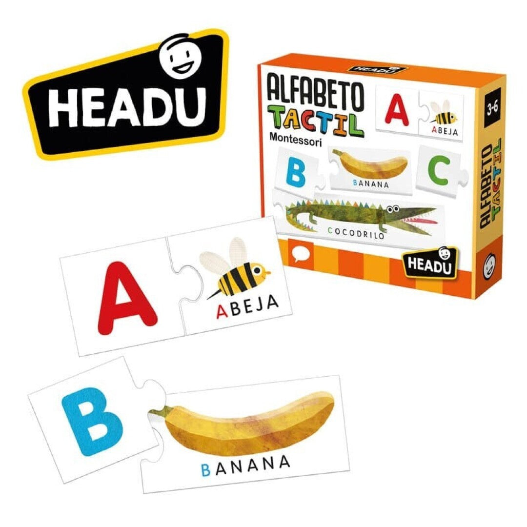 ALFABETO TÁCTIL MONTESSORI