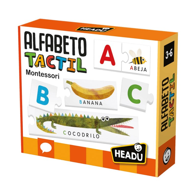 ALFABETO TÁCTIL MONTESSORI