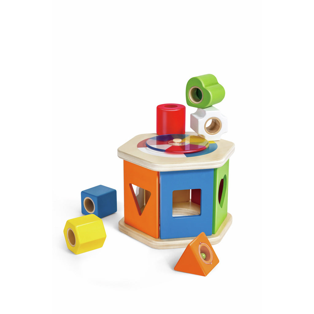 Clasificador de formas Wooden Wonder