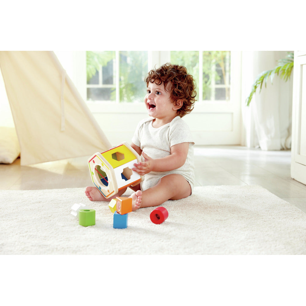 Clasificador de formas Wooden Wonder