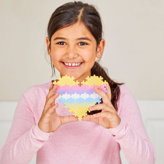 CUBO DE PIEZAS: PASTEL 600 PCS