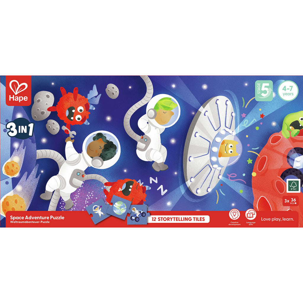 Puzle Aventura Espacial