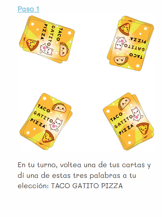 Taco, Gatito, Pizza