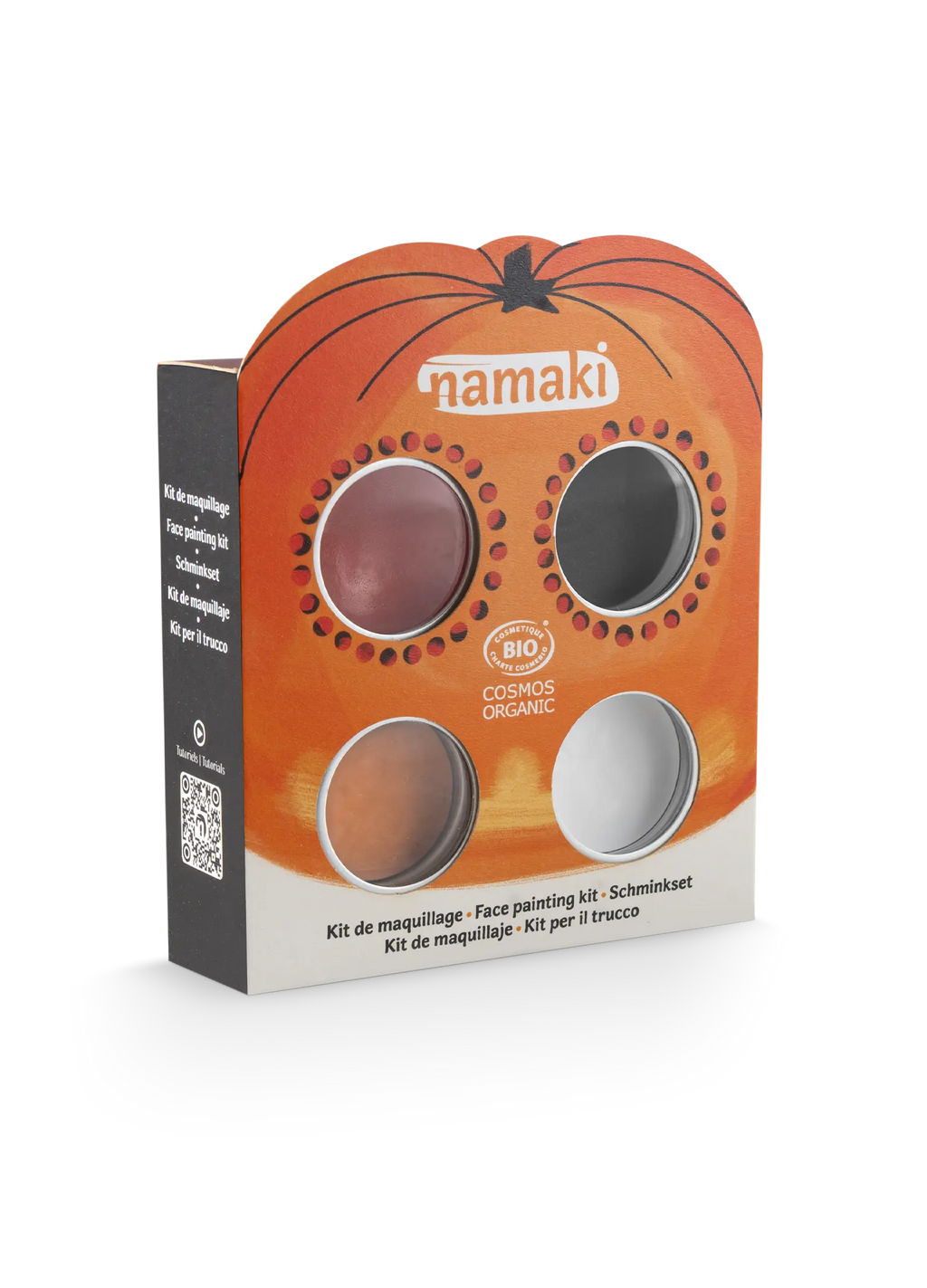 Kit 4 Colores Pintura de Cara Namaki - Halloween - 3