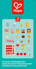 Máquina Expendedora de Juguete Hape: Snacks, Cápsulas, Luz y Sonido - 9