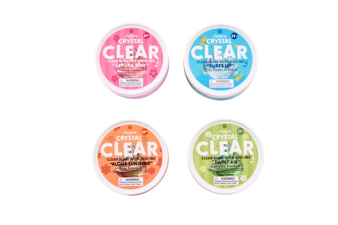 Slime Transparente Crystal Clear J'adore de Hape con Aroma