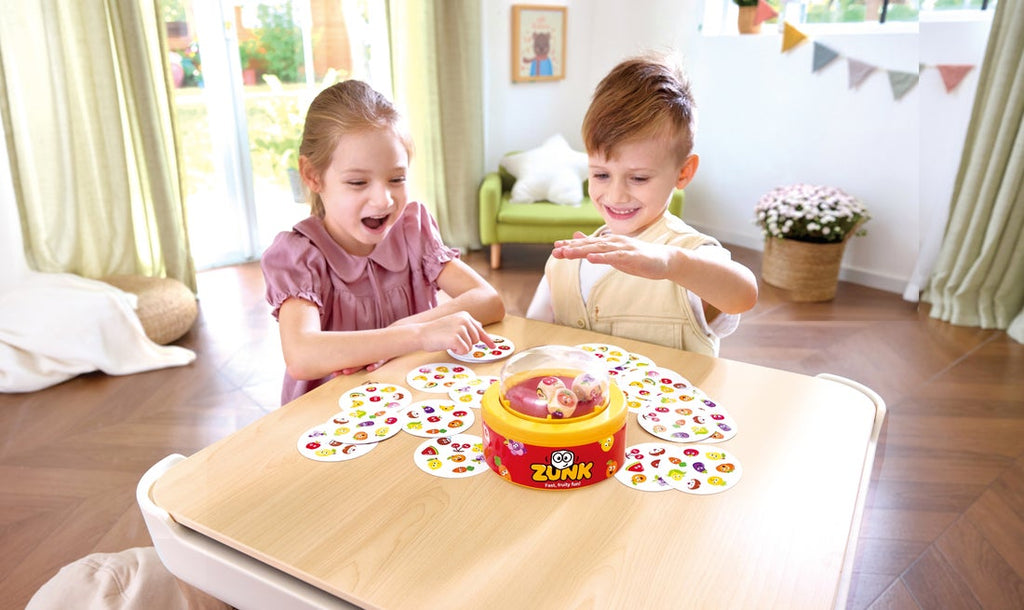 Zunk Hape: Juego de Rapidez y Asociación de Frutas y Verduras - 3