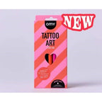 Rotuladores para tatuajes temporales con plantillas ILOVEYOU - OMY