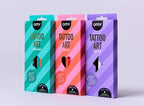 Rotuladores para tatuajes temporales con plantillas ILOVEYOU - OMY