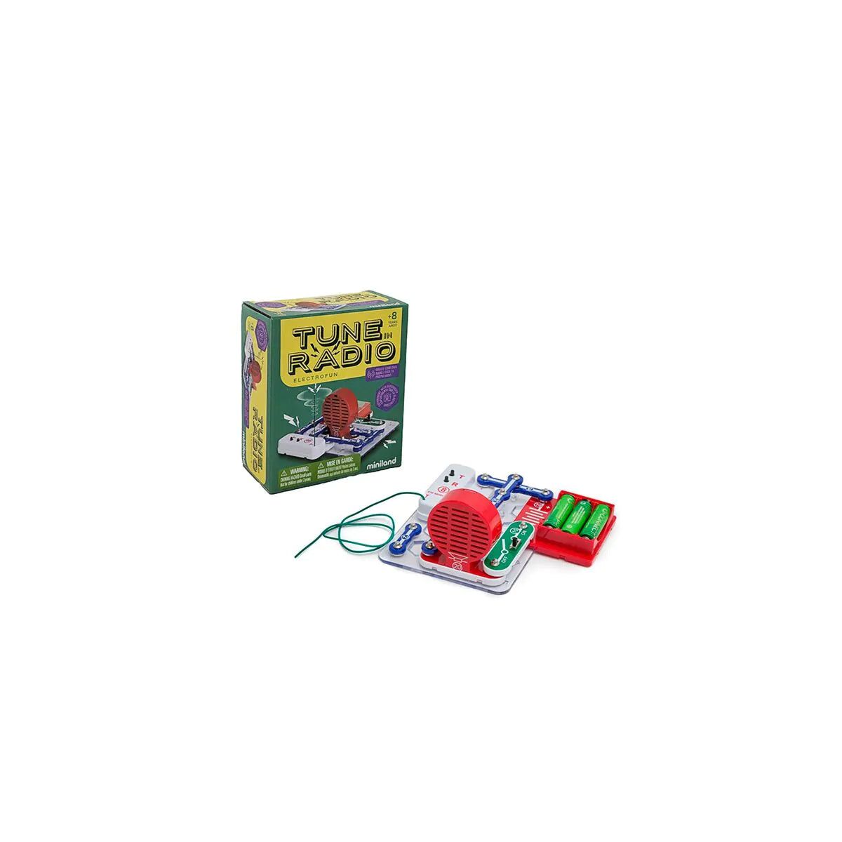 Kit de Electrónica Electrofun Radio FM Miniland - 7