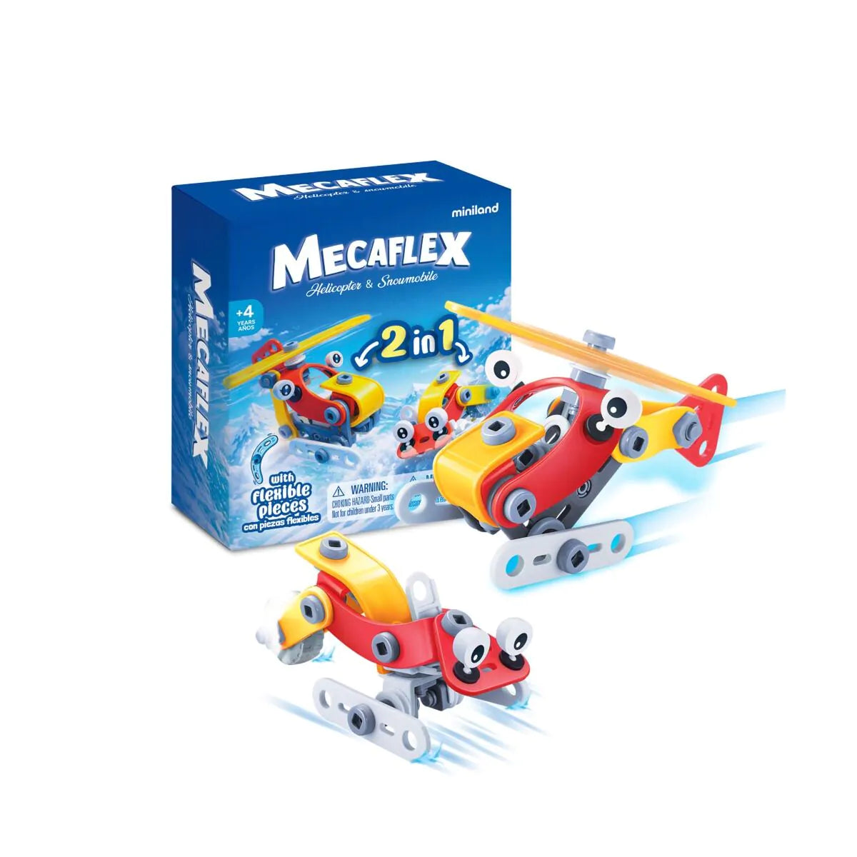 Mecaflex: Juego de Construcción 2 en 1 con Herramientas Miniland - 23