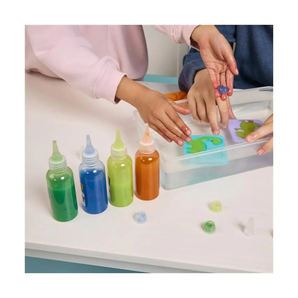 Jelly Gloop Dino World: Kit de Figuras de Gel de Dinosaurios Miniland - 8
