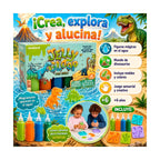 Jelly Gloop Dino World: Kit de Figuras de Gel de Dinosaurios Miniland - 7