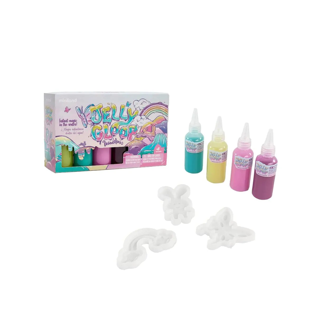 Jelly Gloop Wonderland: Kit de Figuras de Gel Fantasía Miniland - 7