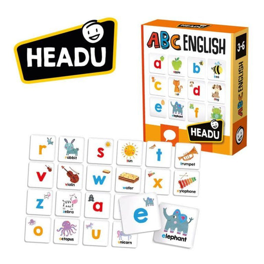 ABC English. Juego de memoria para aprender inglés