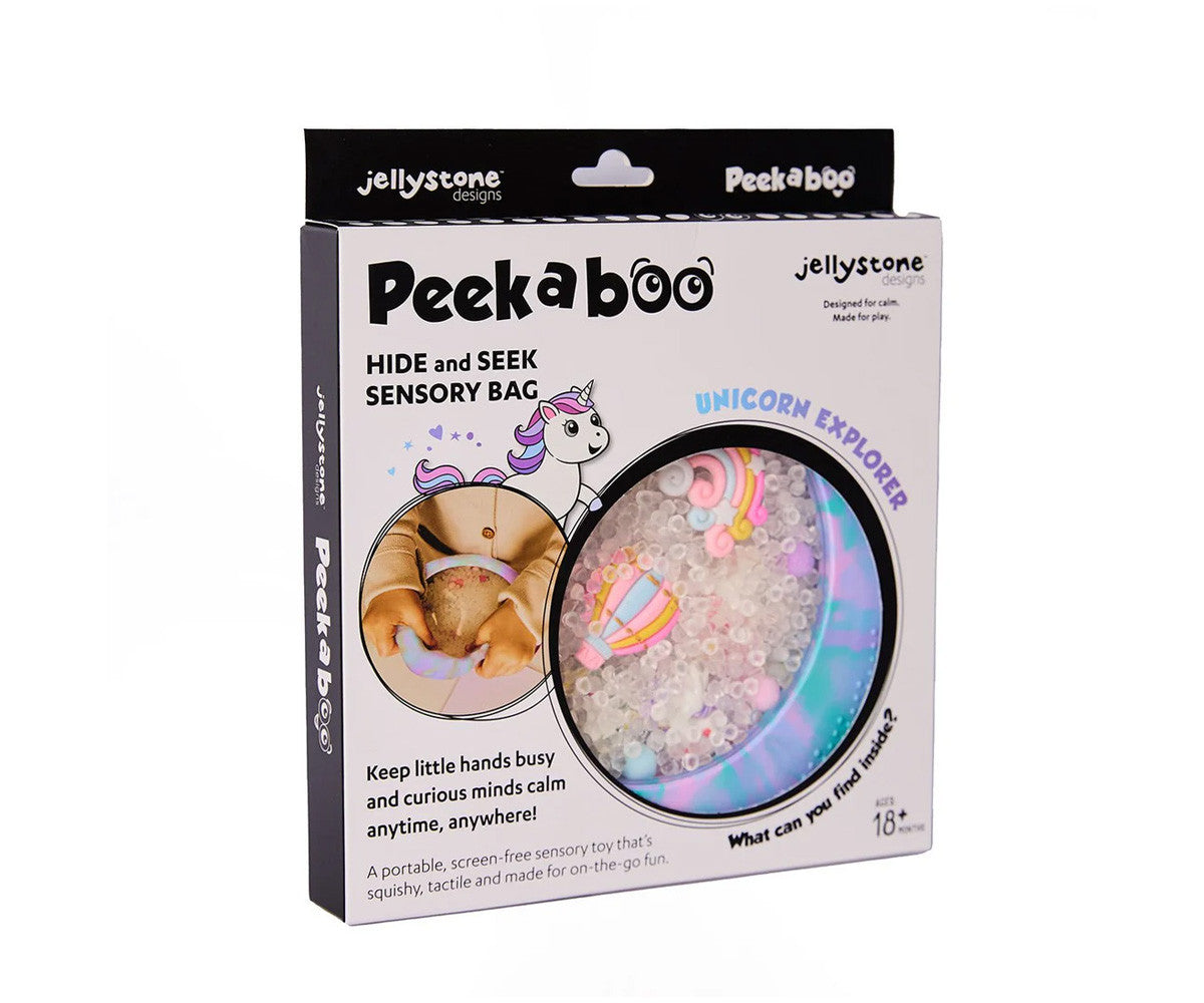 Bolsa Sensorial Peekaboo | Juguete Sensorial y de Búsqueda