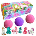 Pack 3 bombas de baño sorpresa -Unicornios- Zimpli Kids