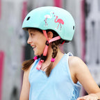 Casco Infantil Micro Flamencos con Luz LED, Talla S - 2