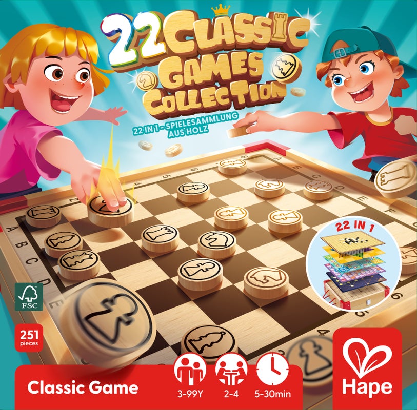 22 Juegos Clásicos – Una Caja para Gobernarlos a Todos | HAPE