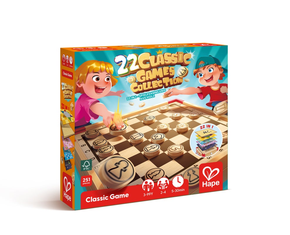 22 Juegos Clásicos – Una Caja para Gobernarlos a Todos | HAPE