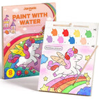 Libro de Pintura con Agua Unicorn | Actividad Creativa Infantil