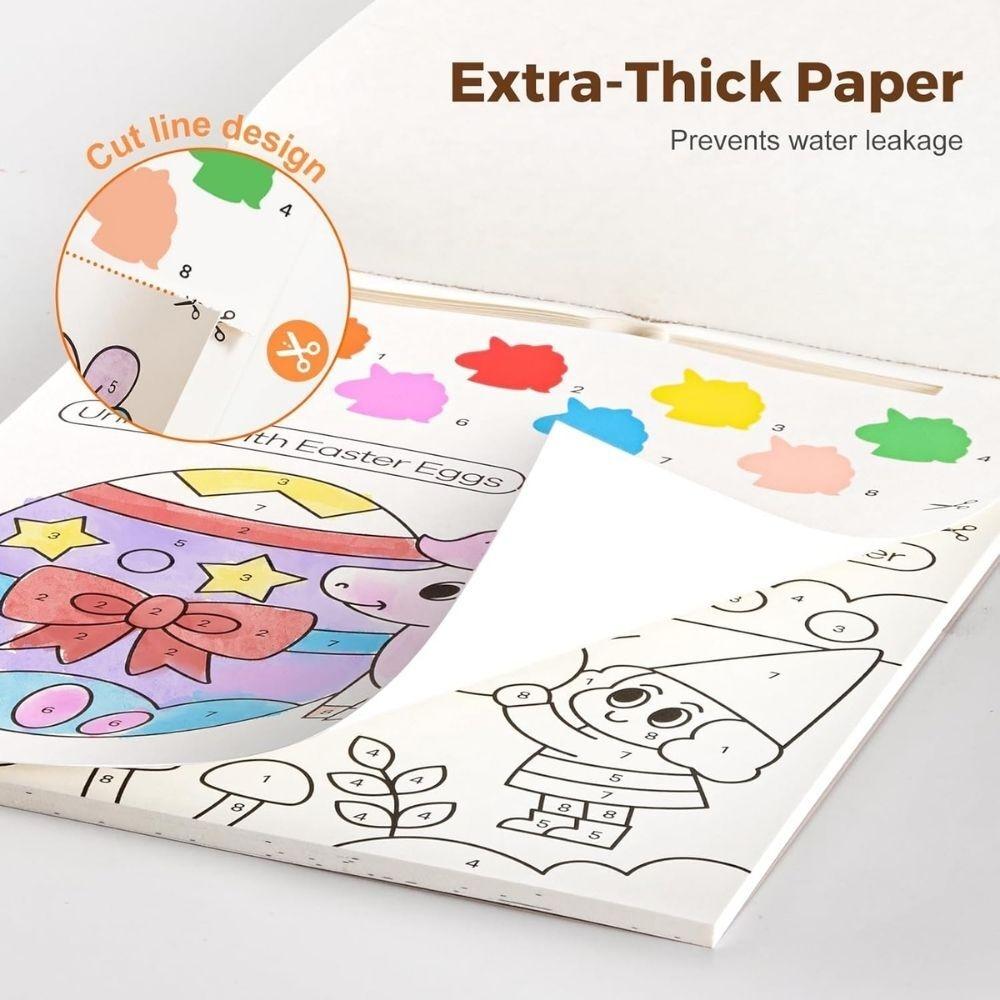 Libro de Pintura con Agua Unicorn | Actividad Creativa Infantil