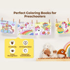 Libro de Pintura con Agua Unicorn | Actividad Creativa Infantil