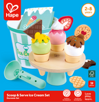 Juego de Helado Scoop and Serve – ¡Monta tu Heladería! - Hape