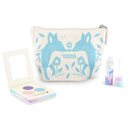 ESTUCHE BLUE Sombras de ojos invierno + Gloss Pink