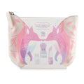 ESTUCHE ROSA Pincel mágico + polvos plateados + labial de frambuesa