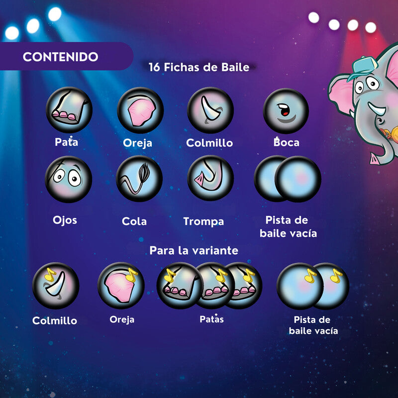 Elefanky - Juego de Memoria - Haba