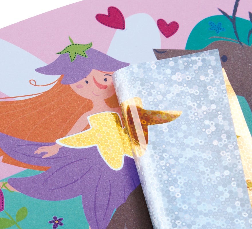 Kit Arte Foil Encantado – Escenas de Hadas que Brillan | HAPE
