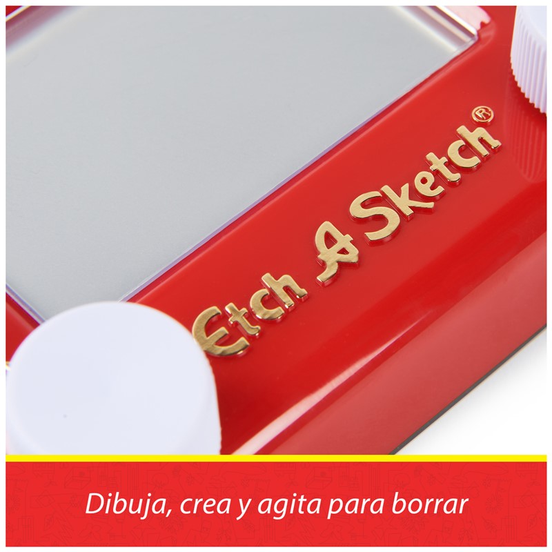 Etch A Sketch Mini | Pizarra Mágica de Dibujo Portátil