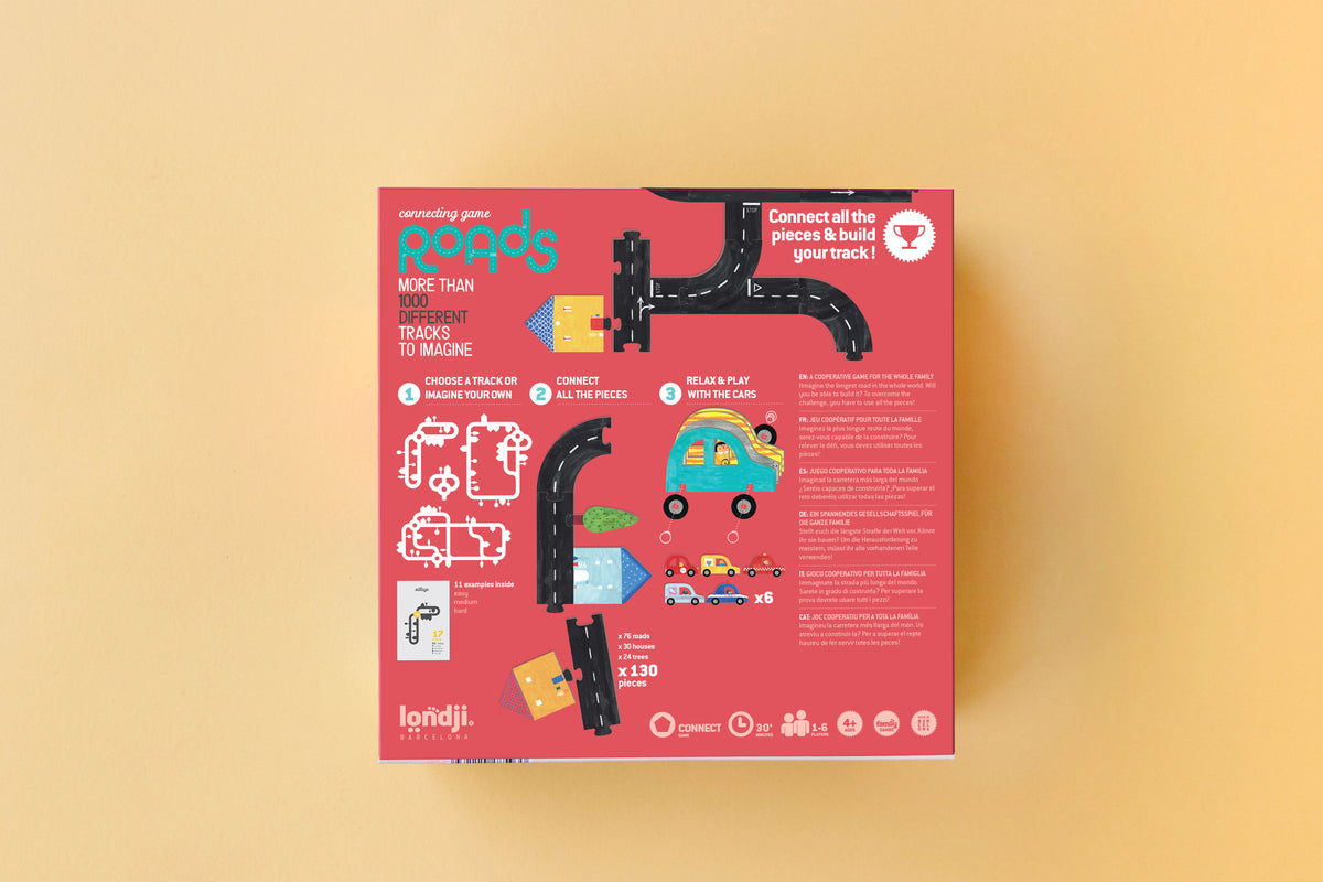 Juego Roads Londji: Construye Carreteras con 6 Coches - 2