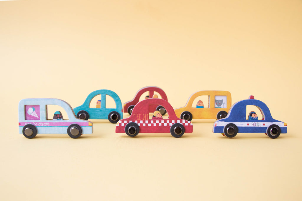 Juego Roads Londji: Construye Carreteras con 6 Coches - 24
